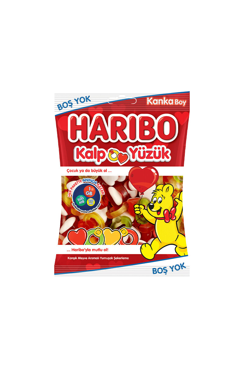 Haribo Kalp Yüzük 80 G