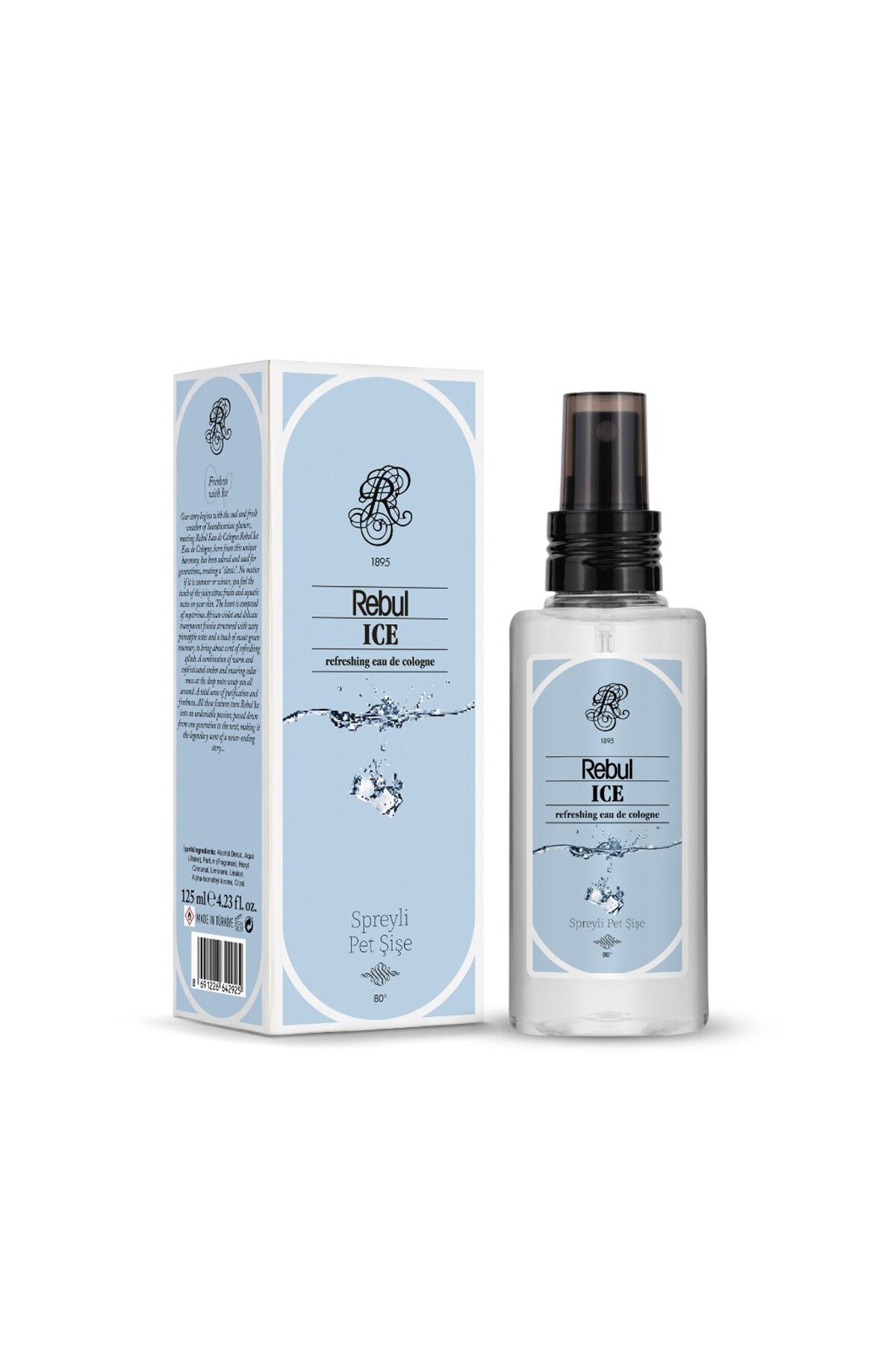 Rebul Kolonya Ice 125 ml