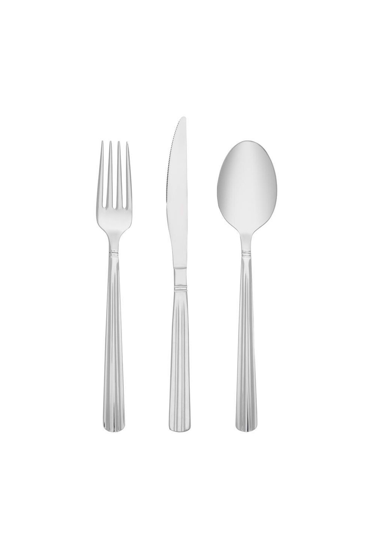 Hisar Optima Mercan 18 Parça 6 Kişilik Çatal Kaşık Bıçak Takımı