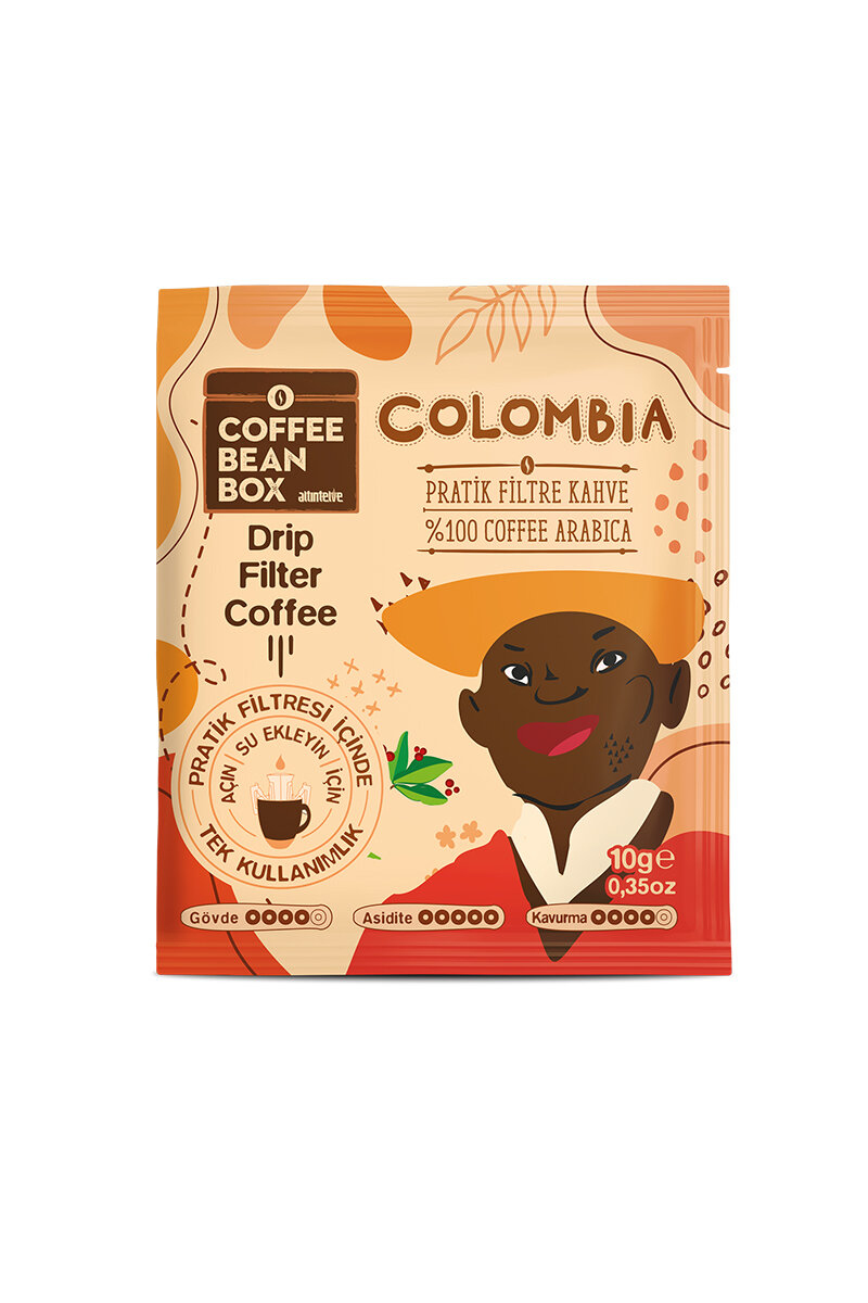 Altıntelve Columbia Pratik Filtre Kahve 10 g