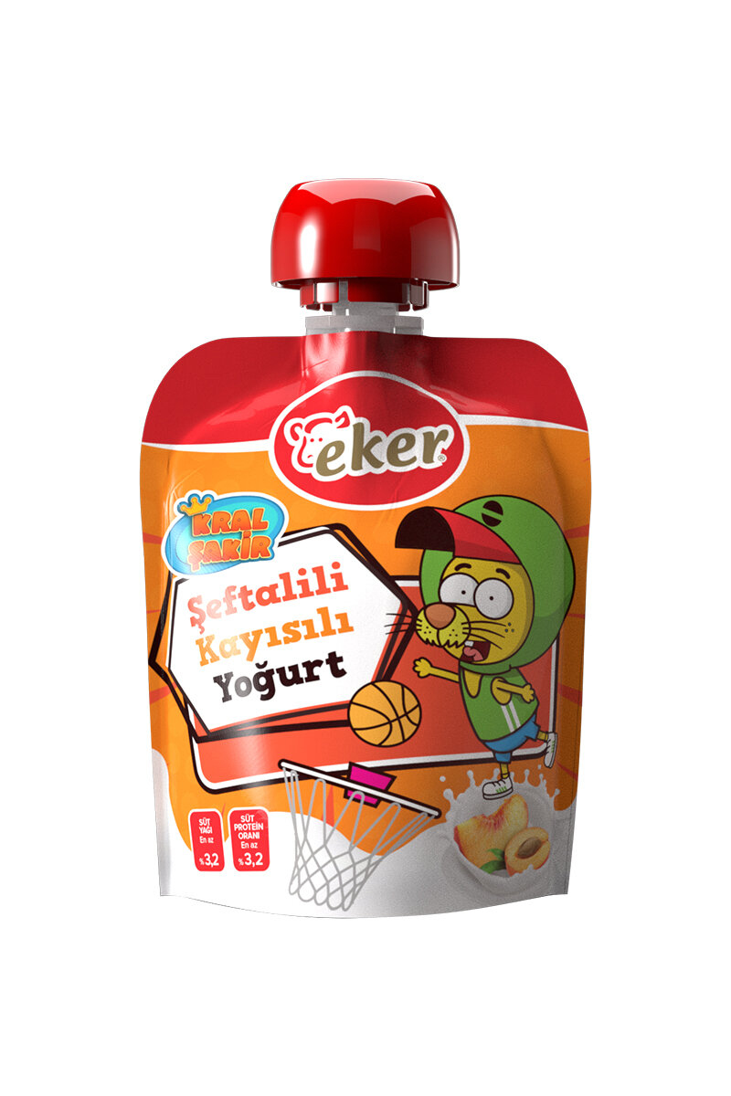 Eker Şeftali-Kayısılı Yoğurt 65 G