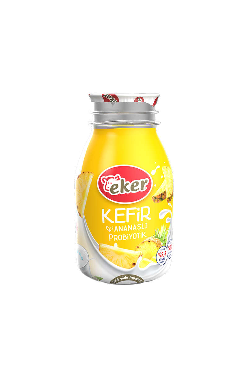 Eker Kefir Ananaslı 200 Ml