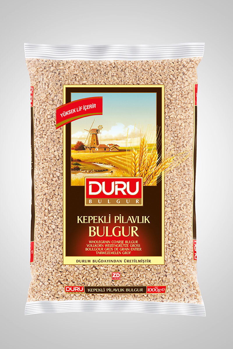 Duru Kepekli Pilavlık Bulgur 1 kg