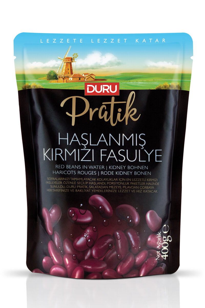 Duru Pratik Haşlanmış Kırmızı Fasulye 400 g