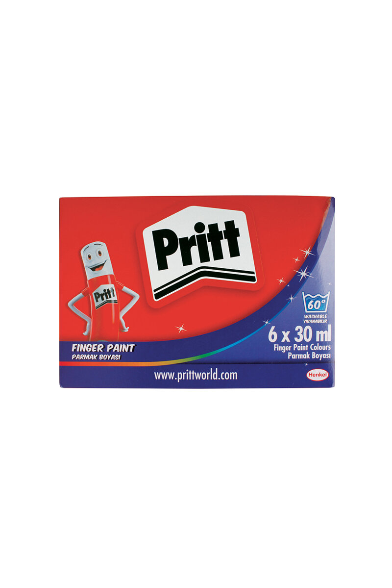 Pritt Parmak Boyası 6 Renk 30 Ml