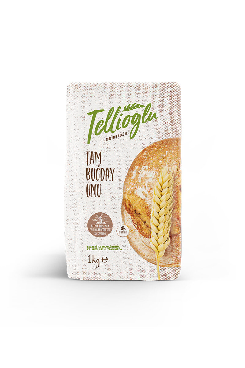 Tellioğlu Tam Buğday Unu 1 kg