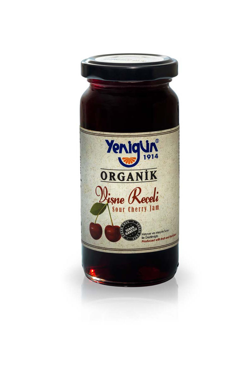 Yenigün Organik Reçel Vişne 290 G