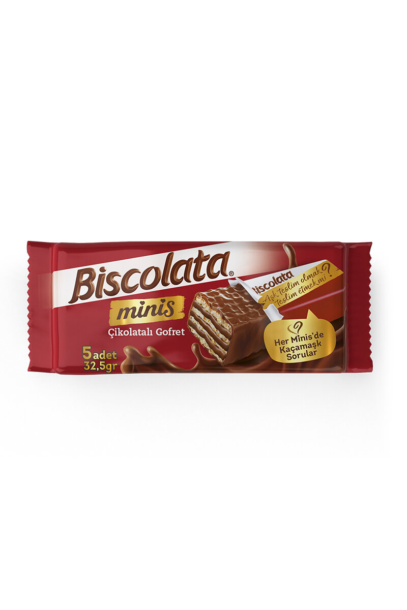 Şölen Biscolata Nirvana Minis Sütlü Gofret 32,5 G