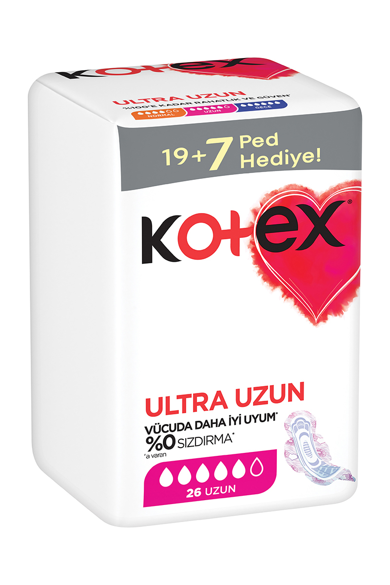 Kotex Ultra Hijyenik Ped Dev Ekonomik Uzun 26'lı
