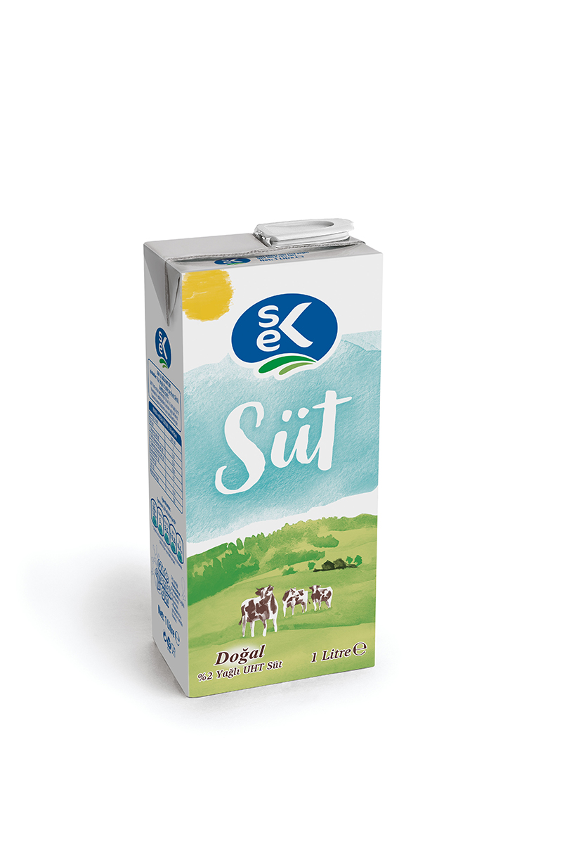 Sek Yağlı Süt 1L