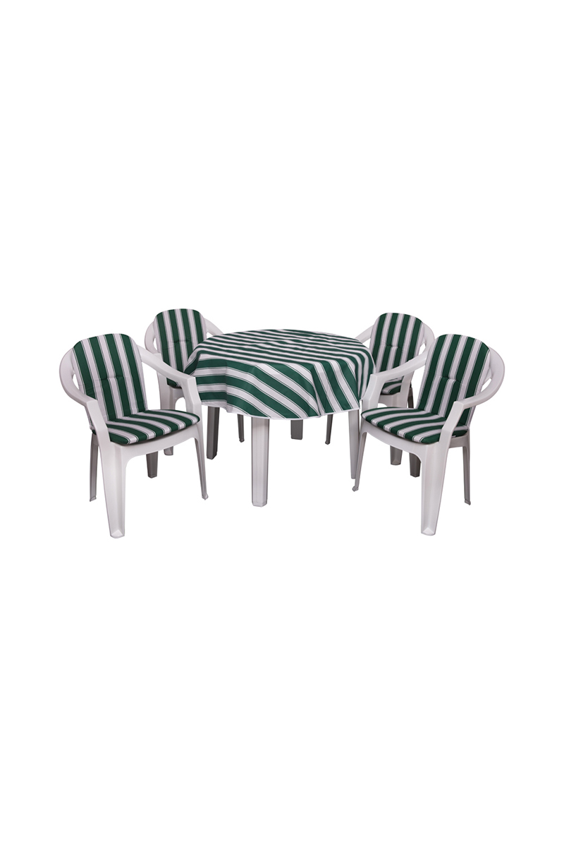 Belde Delüks 4+1 Midiset Minder ve Örtü Takımı