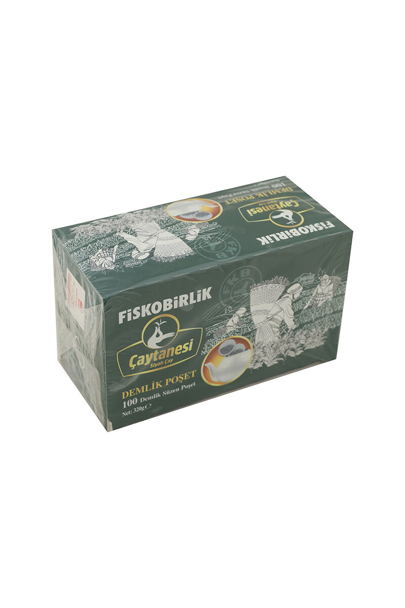 Fiskobirlik Çay Tanesi Demlik Poşet Çay 100Lü