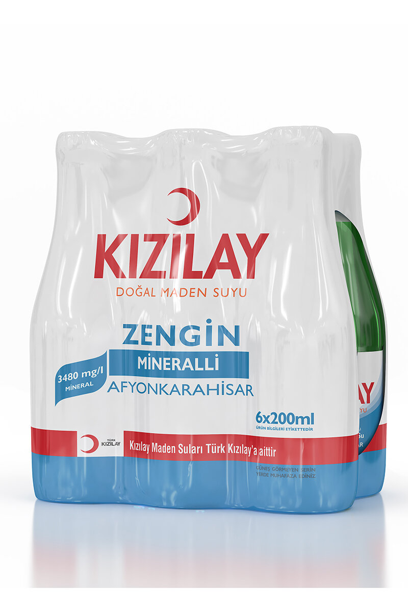 Kızılay Maden Suyu 6X200 ml