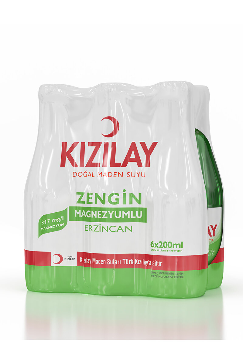 Kızılay Maden Suyu 6X200 ml Erzincan