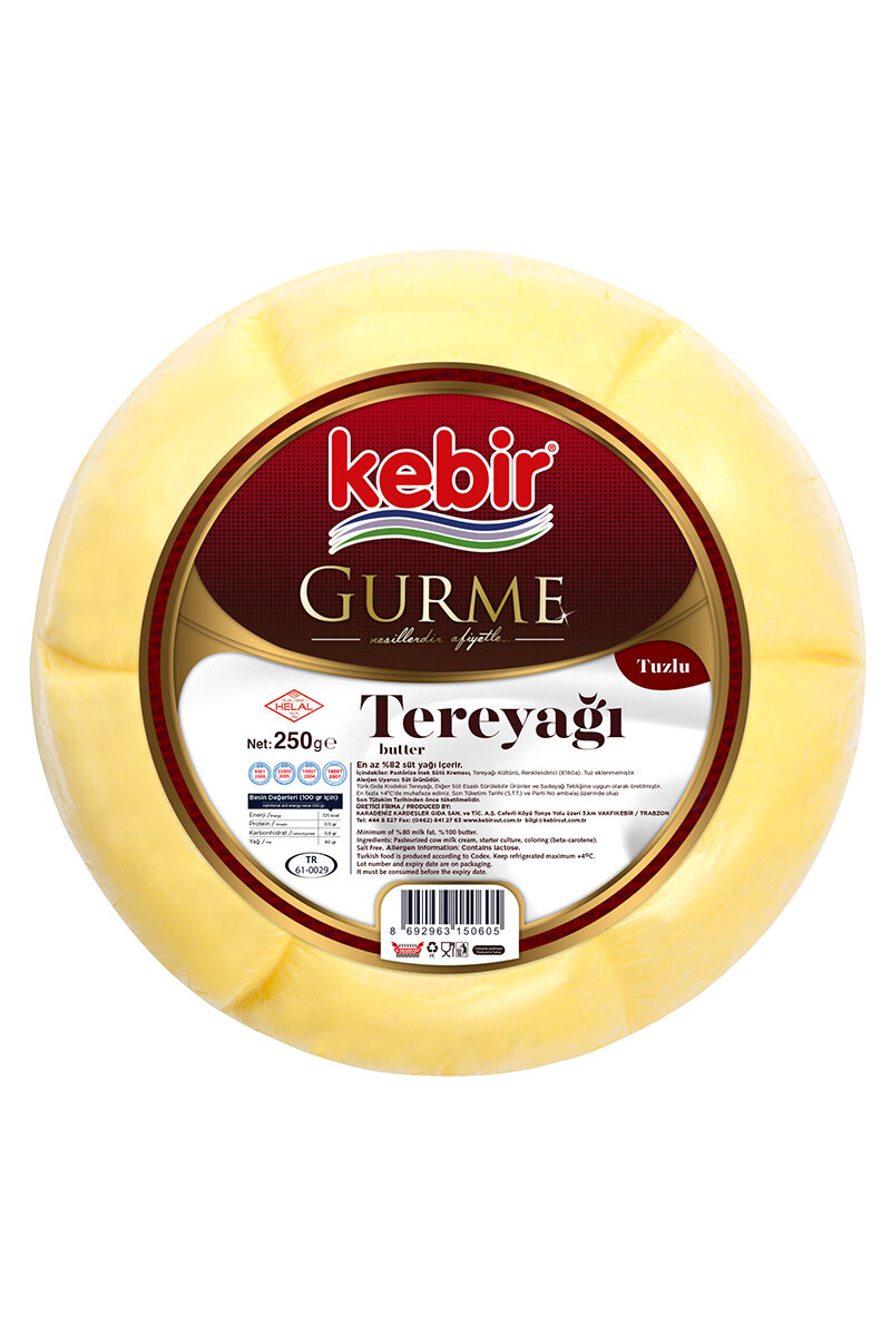 Kebir Tereyağı 250 G (Tuzlu)
