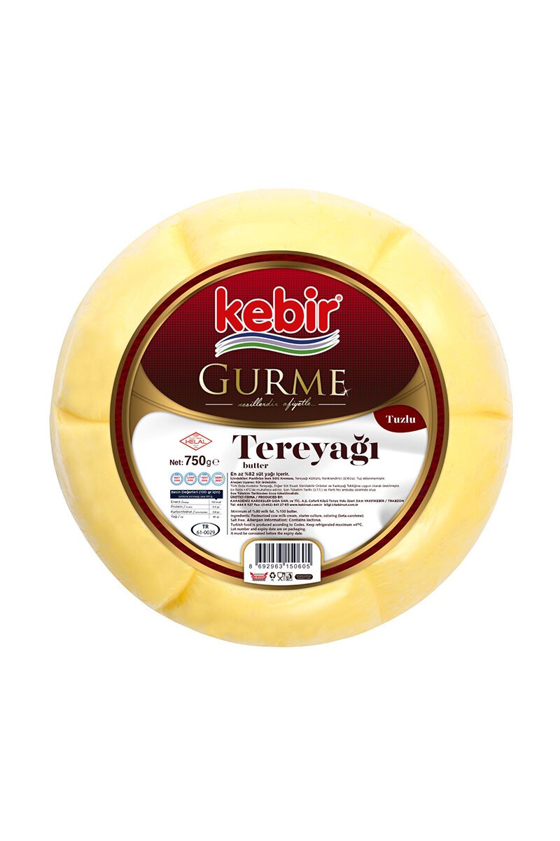 Kebir Tereyağı 750 G (Tuzlu)