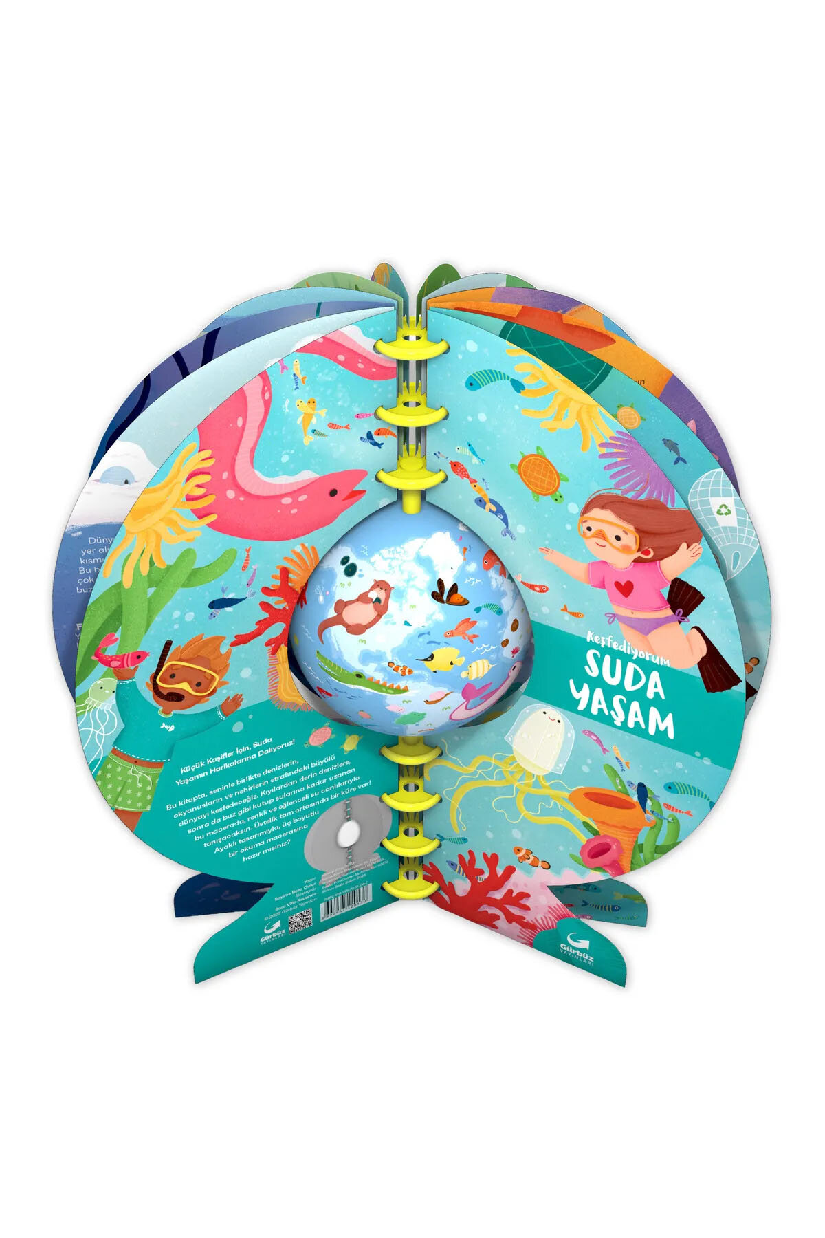 Küre Kitap 11 cm Suda Yaşam