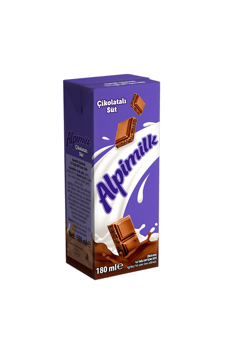 Alpimilk Çikolatalı Süt 180 Ml