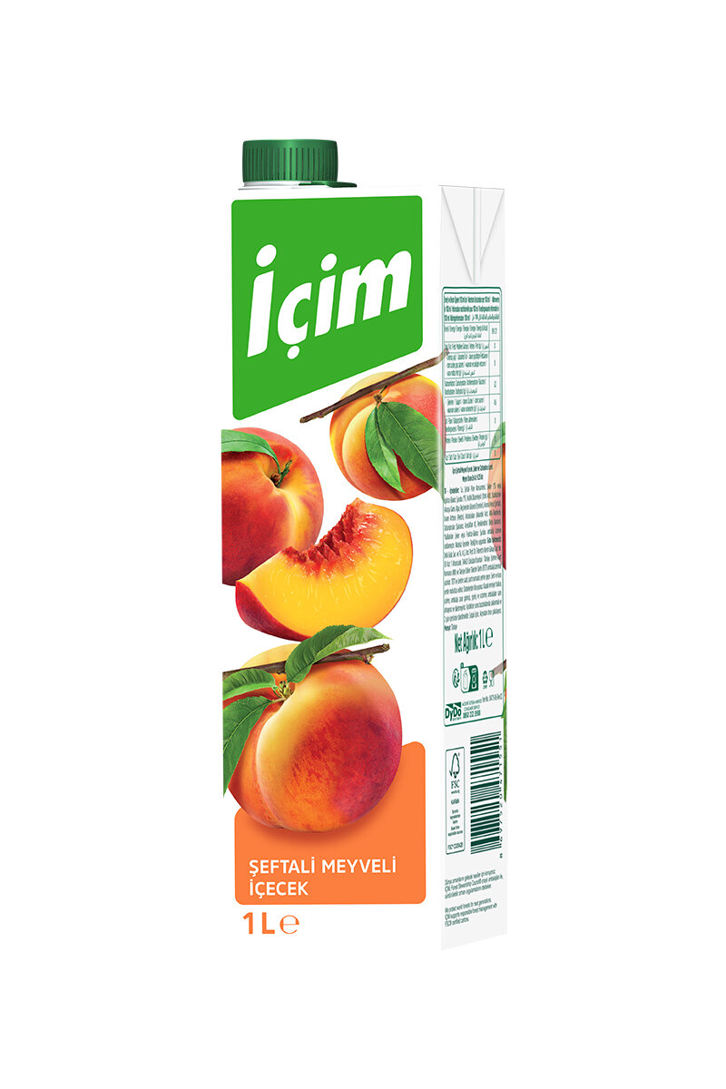 İçim Meyveli İçecek Şeftali 1 l