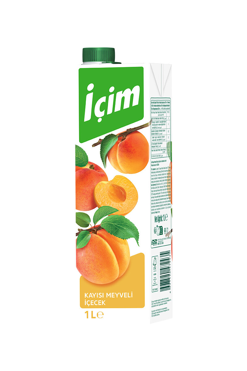 İçim Meyveli İçecek Kayısı 1 l