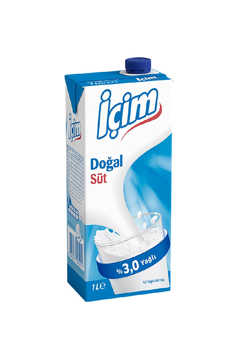 İçim Yağlı Süt 1 L