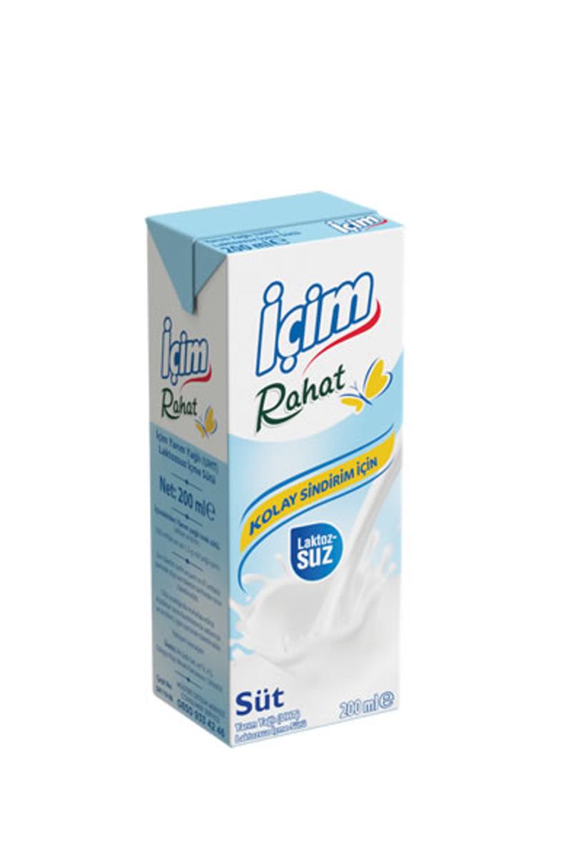 İçim Laktozsuz Süt 200 Ml