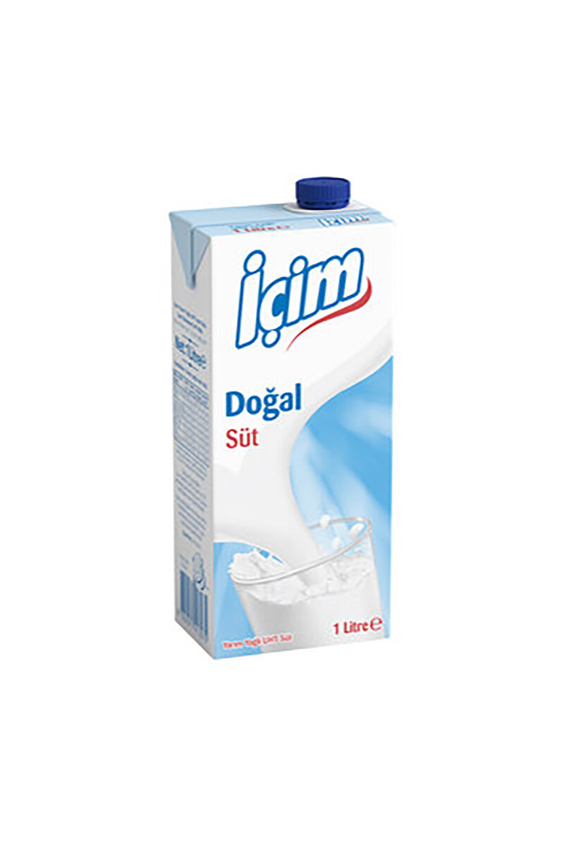 İçim Yarım Yağlı Süt 1 L