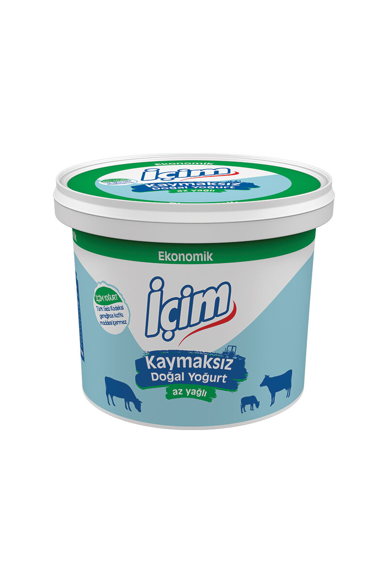 İçim Az Yağlı Kaymaksız Yoğurt 1750 G