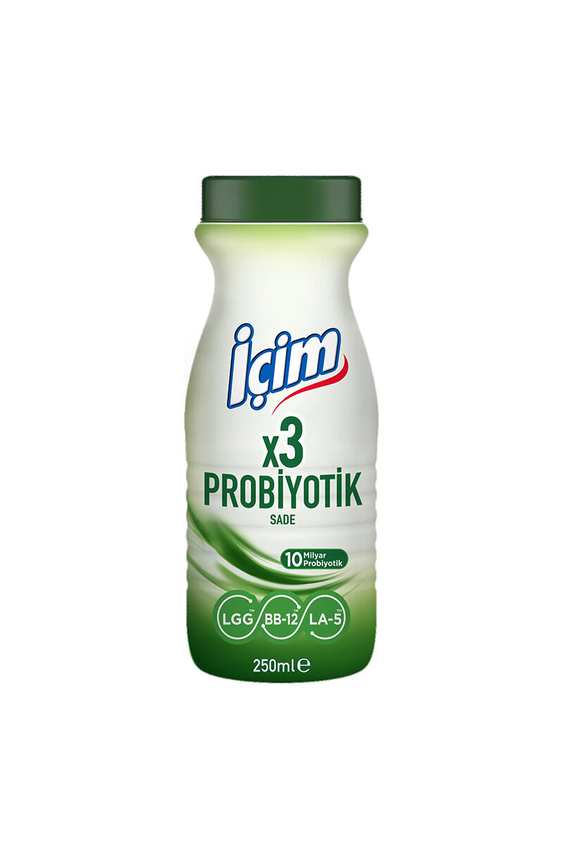 İçim 3x Probiyotik Sade İçecek 250 Ml