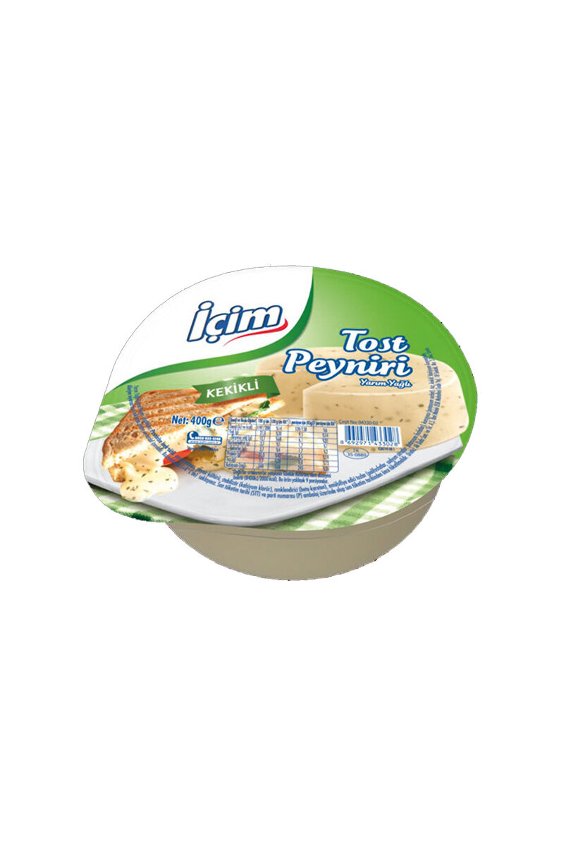 İçim Kekikli Tost Peyniri 400 G