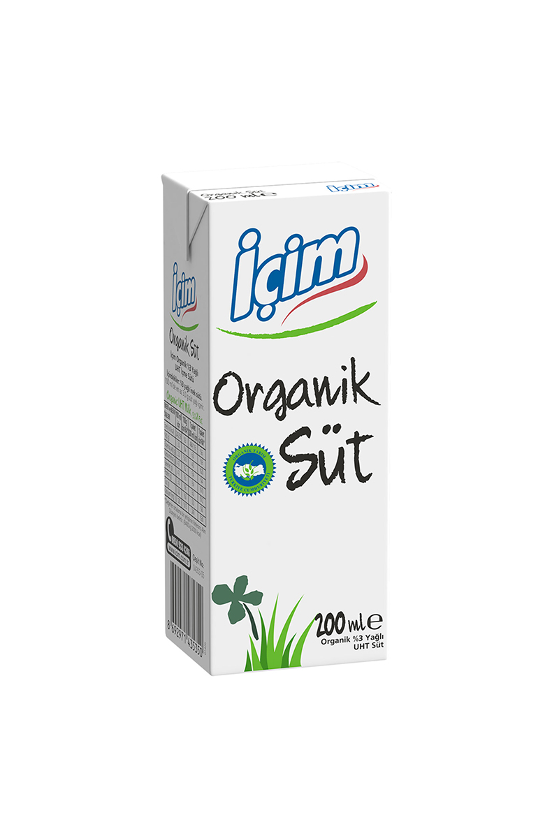 İçim Organik Süt 200 Ml