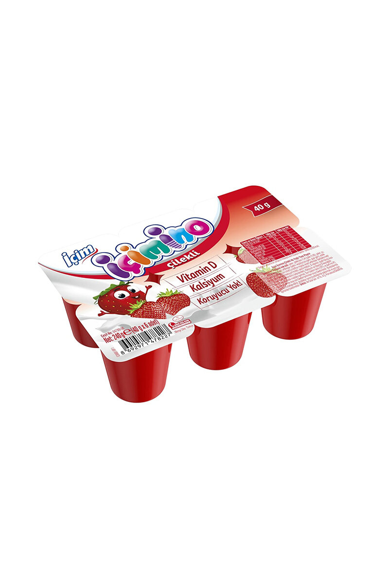 İçim İçimino Çilekli Büyüme Küpü 6x40 G