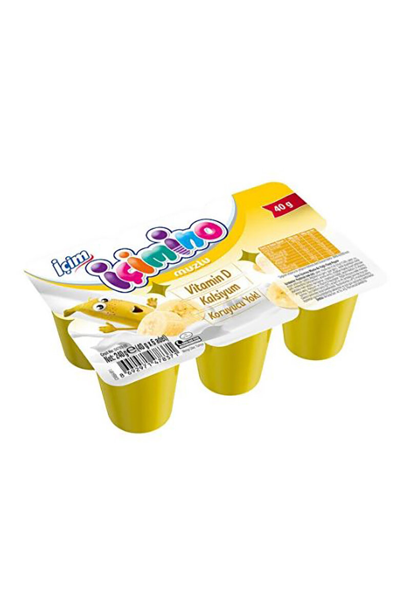 İçim İçimino Muzlu Büyüme Küpü 6x40 G