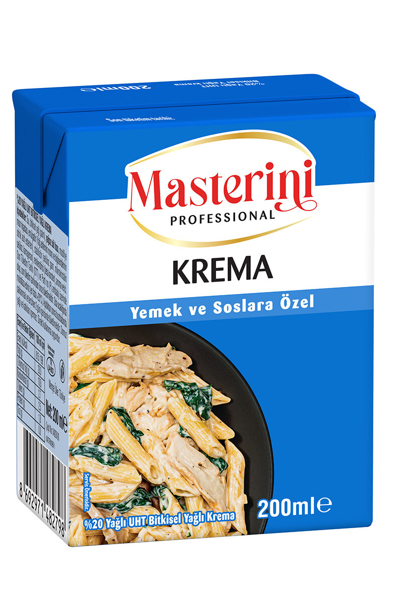 Masterini Krema Bitkisel Yağlı 200 Ml