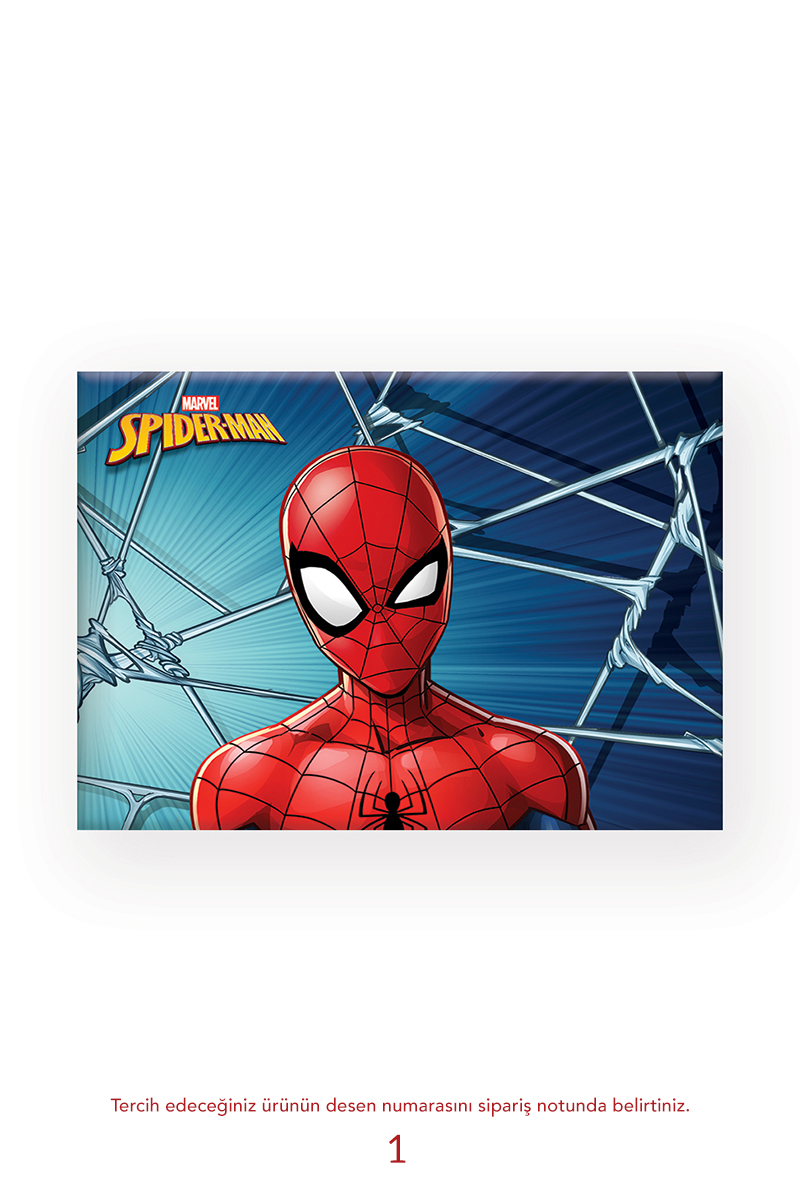 Spiderman 25x35 24 Yaprak PP Kapak Tel Dikişli Resim Defteri