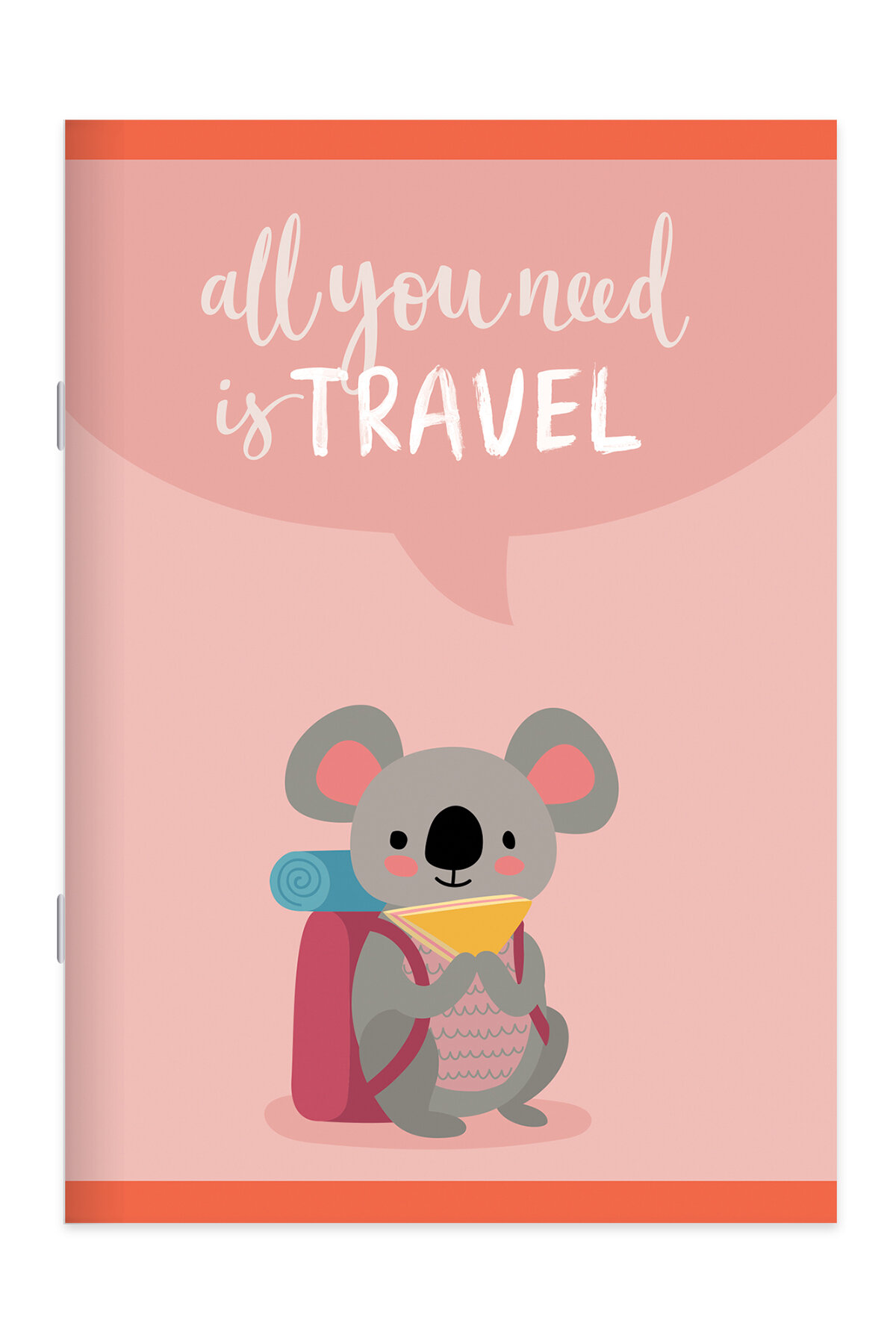 Keskin A4 40 Yp Çiz.Tel Dikişli Karton Kapak Gezginler Defter