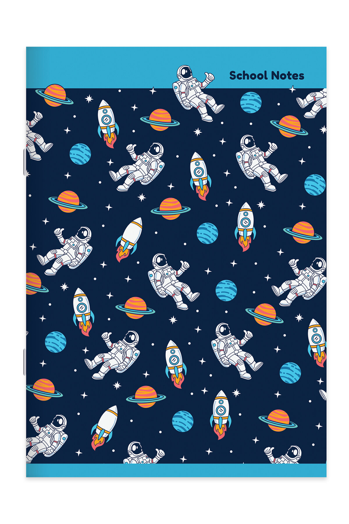 Keskin A4 40 Yp Kar.Tel Dikişli Karton Kapak Ufo Defter