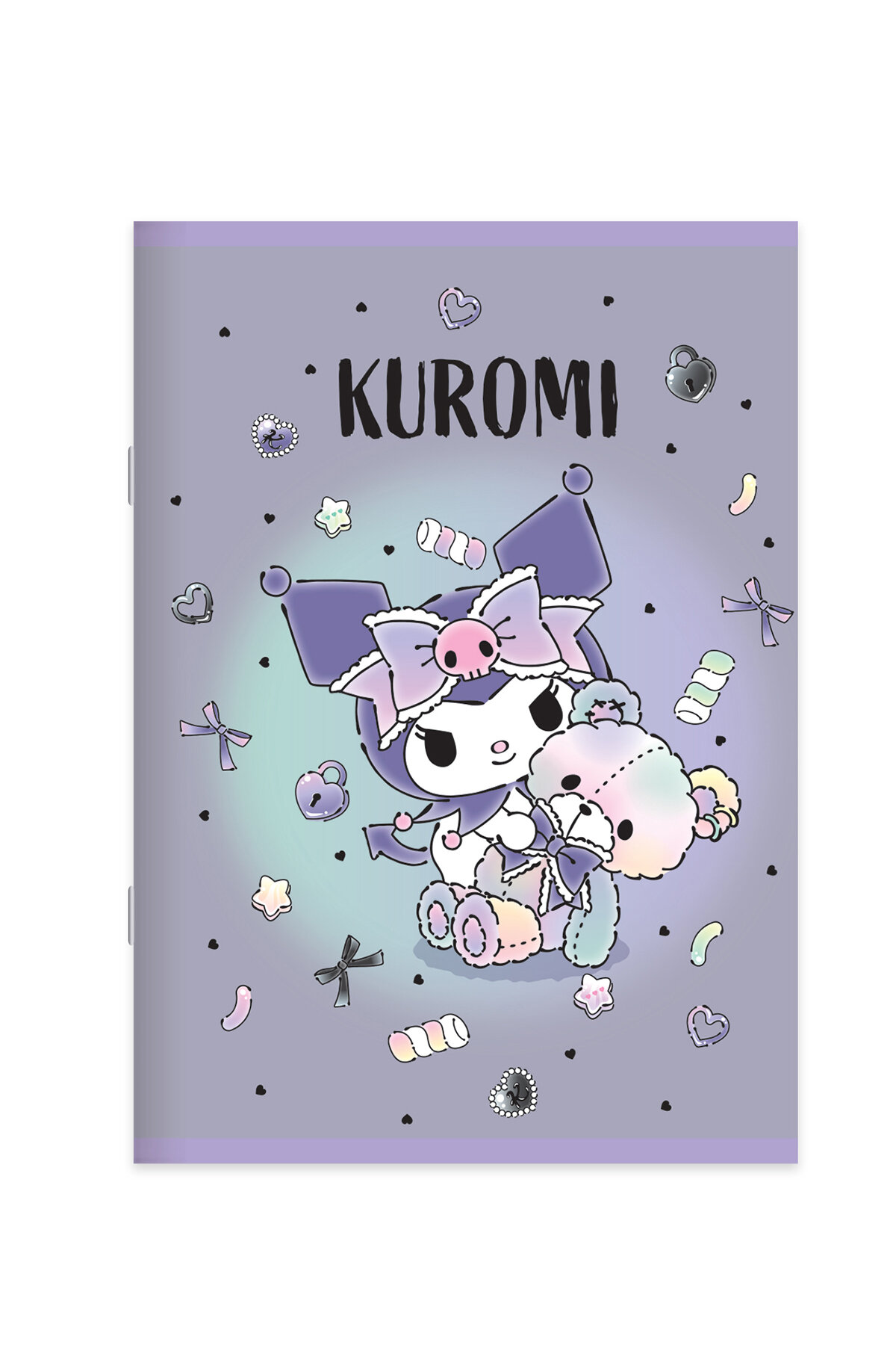 Kuromi 18,5*26 40 Yp.Çiz.Tel Dikişli Defter