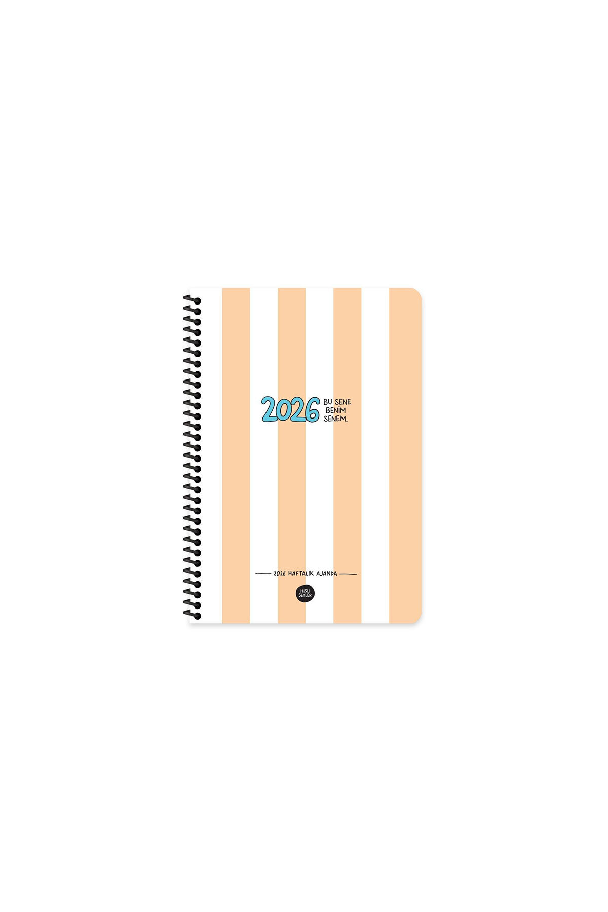 Hisli Şeyler 2026- 13*19,5 Haftalık Ajanda - Bu Sene Benim Senem