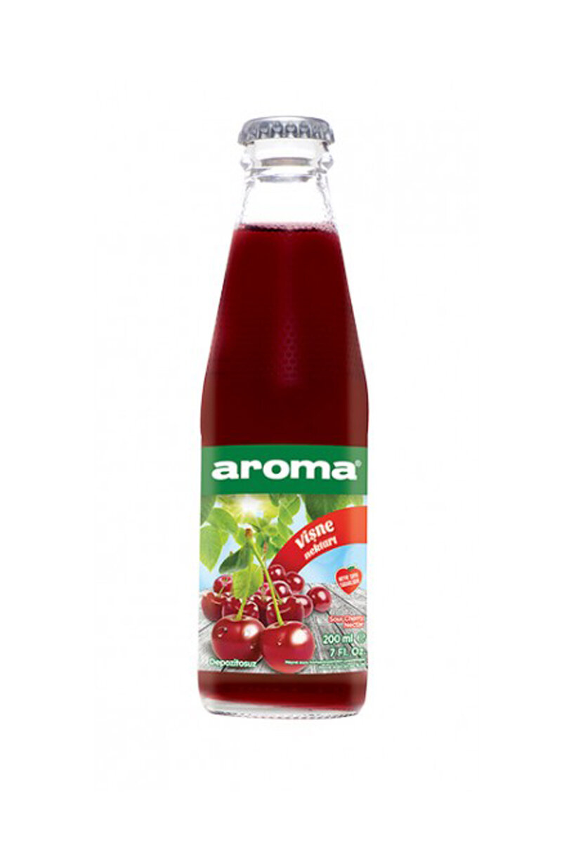 Aroma Meyve Suyu Vişne 200 ml Cam
