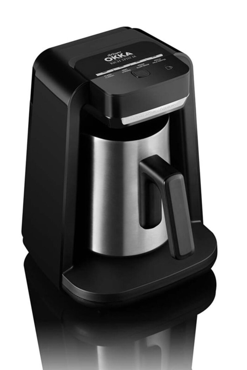 ARZUM Okka Rich Spin Türk Kahvesi Makinesi Krom