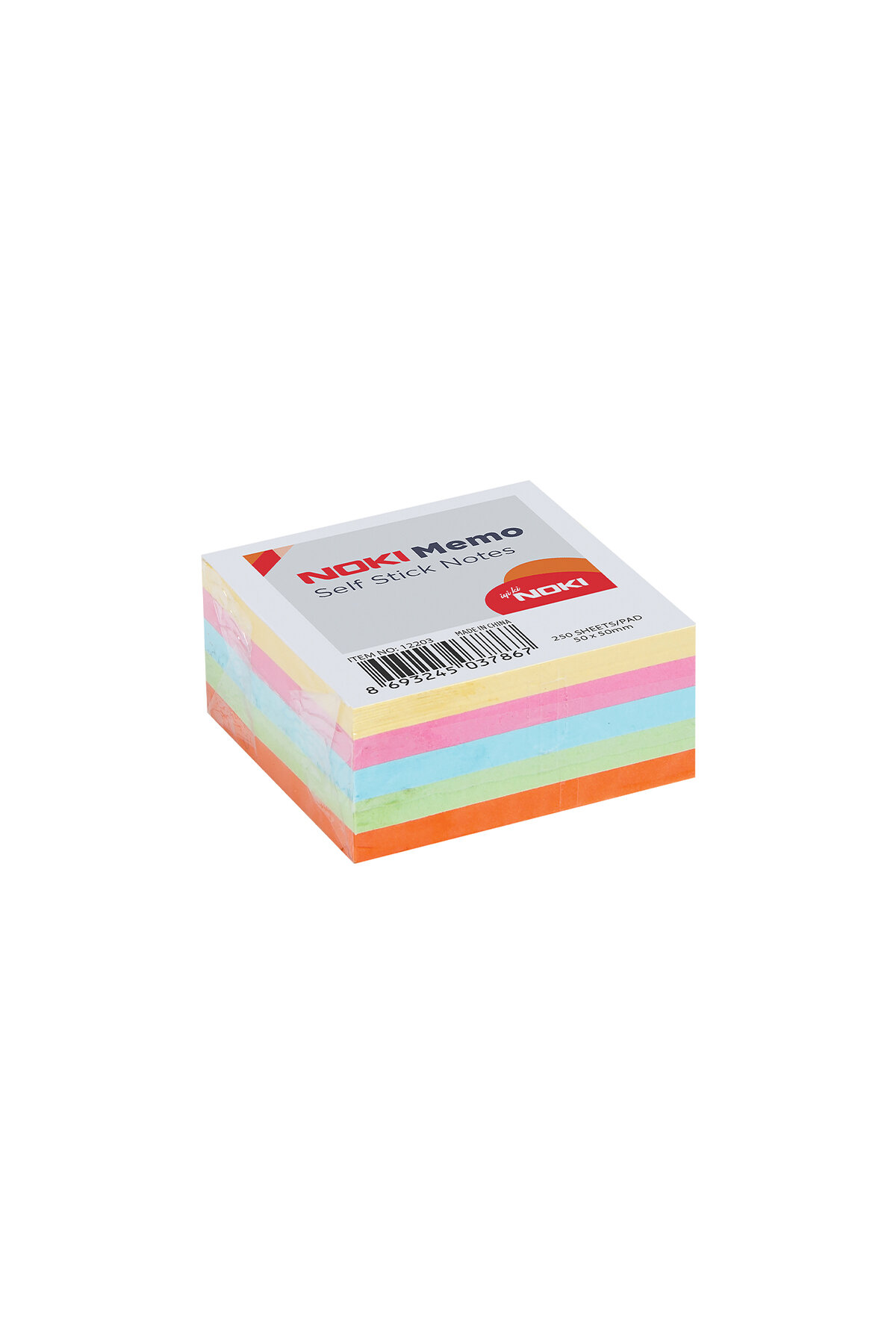 Noki Memo 50x50 Pastel Küp Blok