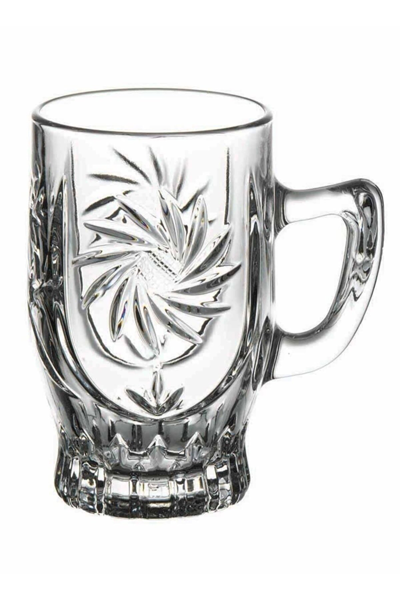 Paşabahçe Elmas Kulplu Bardak 6'lı 155 cc