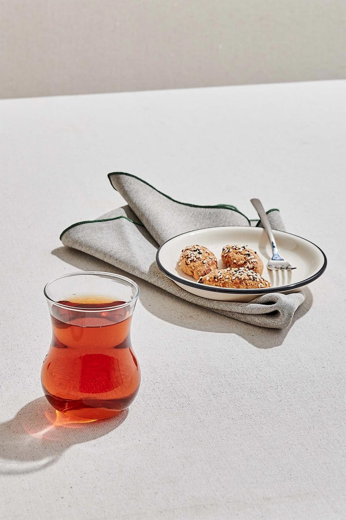 Paşabahçe Çay Bardağı 3'lü Semaver 285 cc