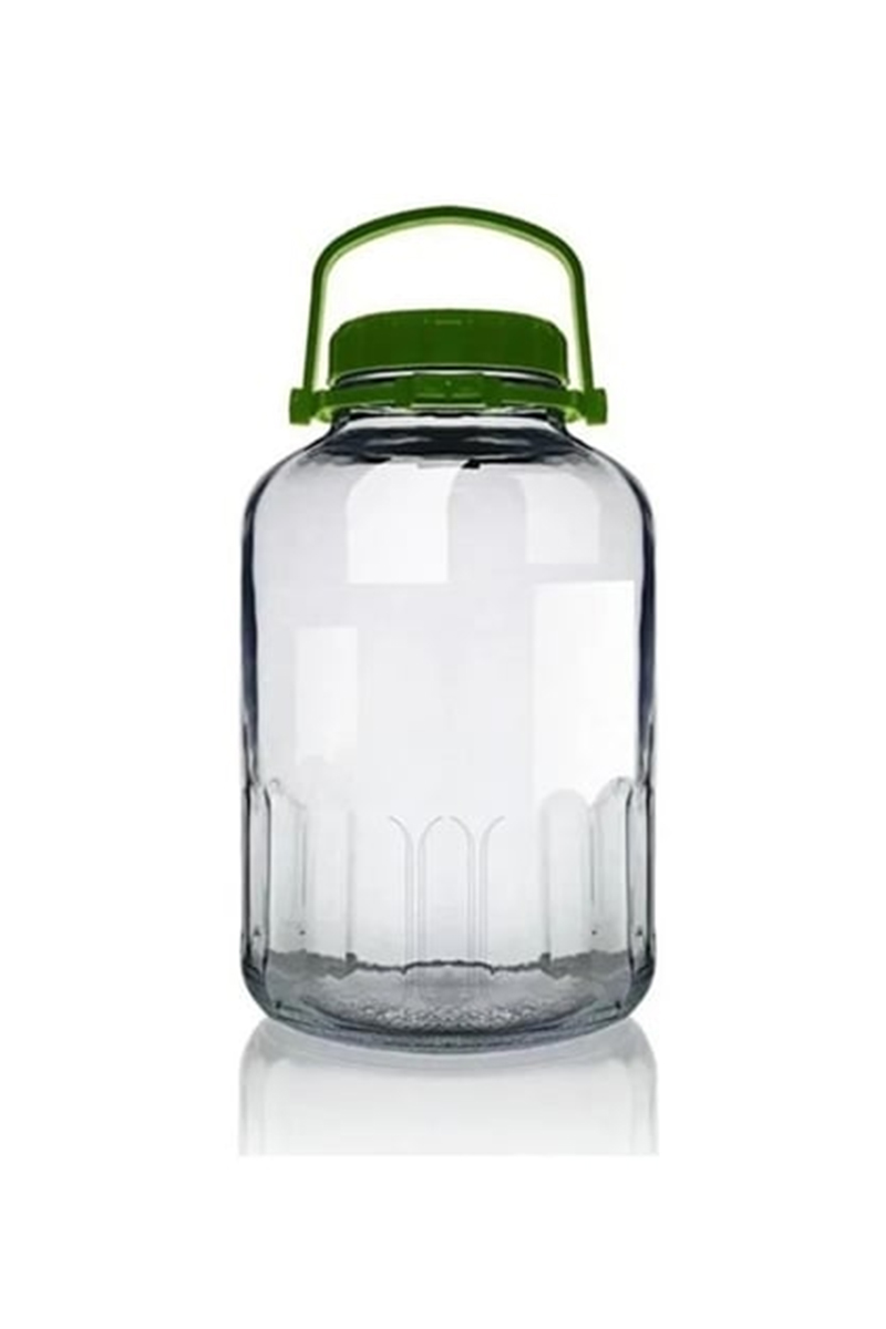 Paşabahçe Harvest Yeşil Kapaklı Kavanoz 5 L