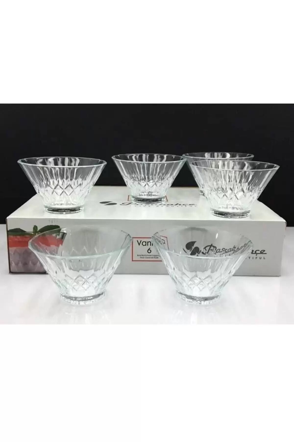 Paşabahçe Vanilla Kase 6'lı 320 cc