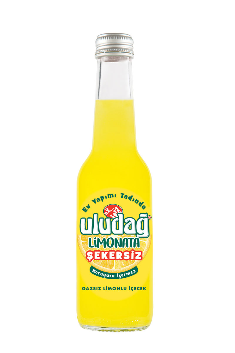 Uludağ Limonata Şekersiz 250 ml Cam