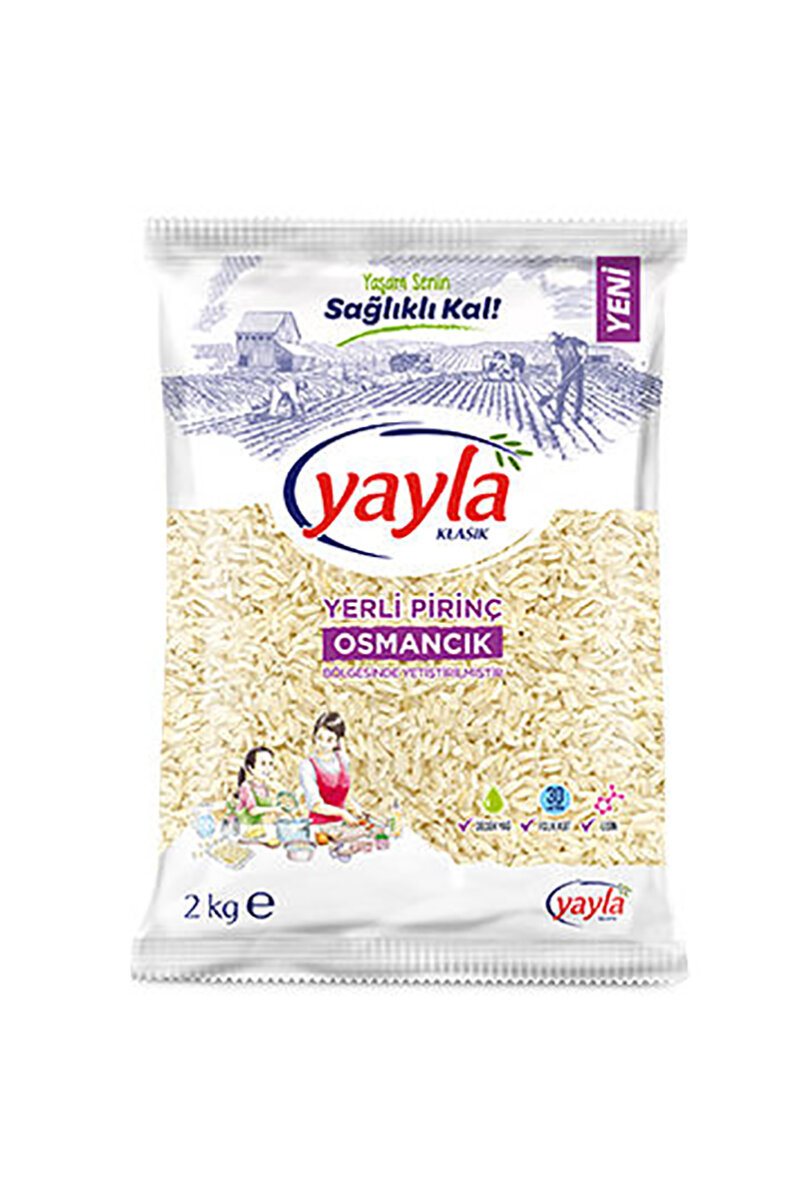 Yayla Osmancık Pirinç 2 kg