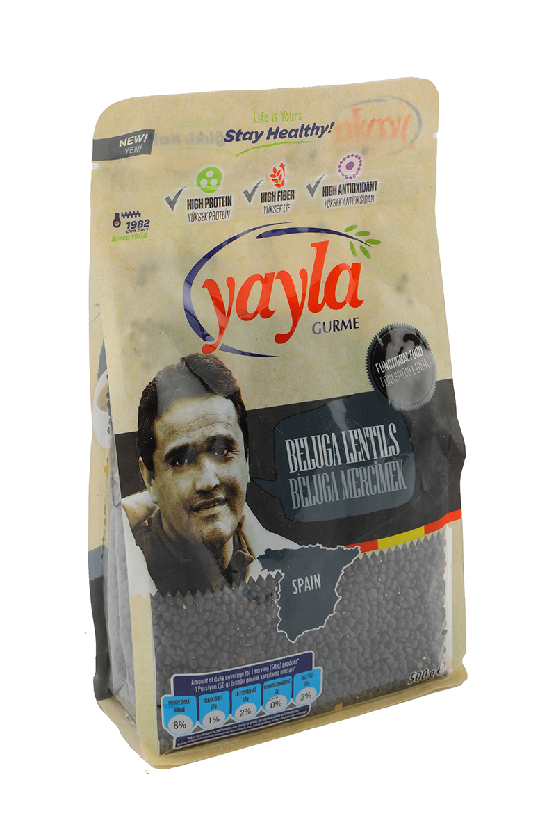 Yayla Gurme Beluga Mercimek 500 g