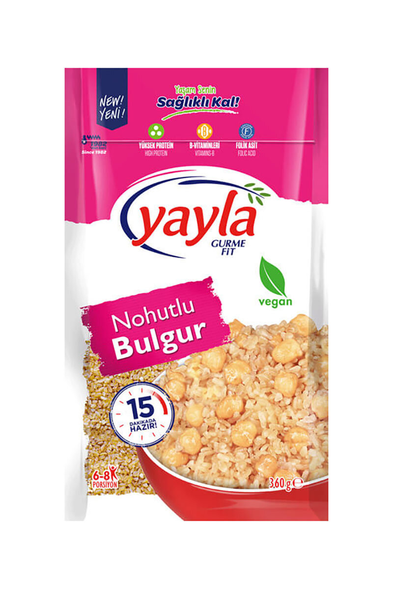 Yayla Gurme Fıt Nohutlu Bulgur 360 g